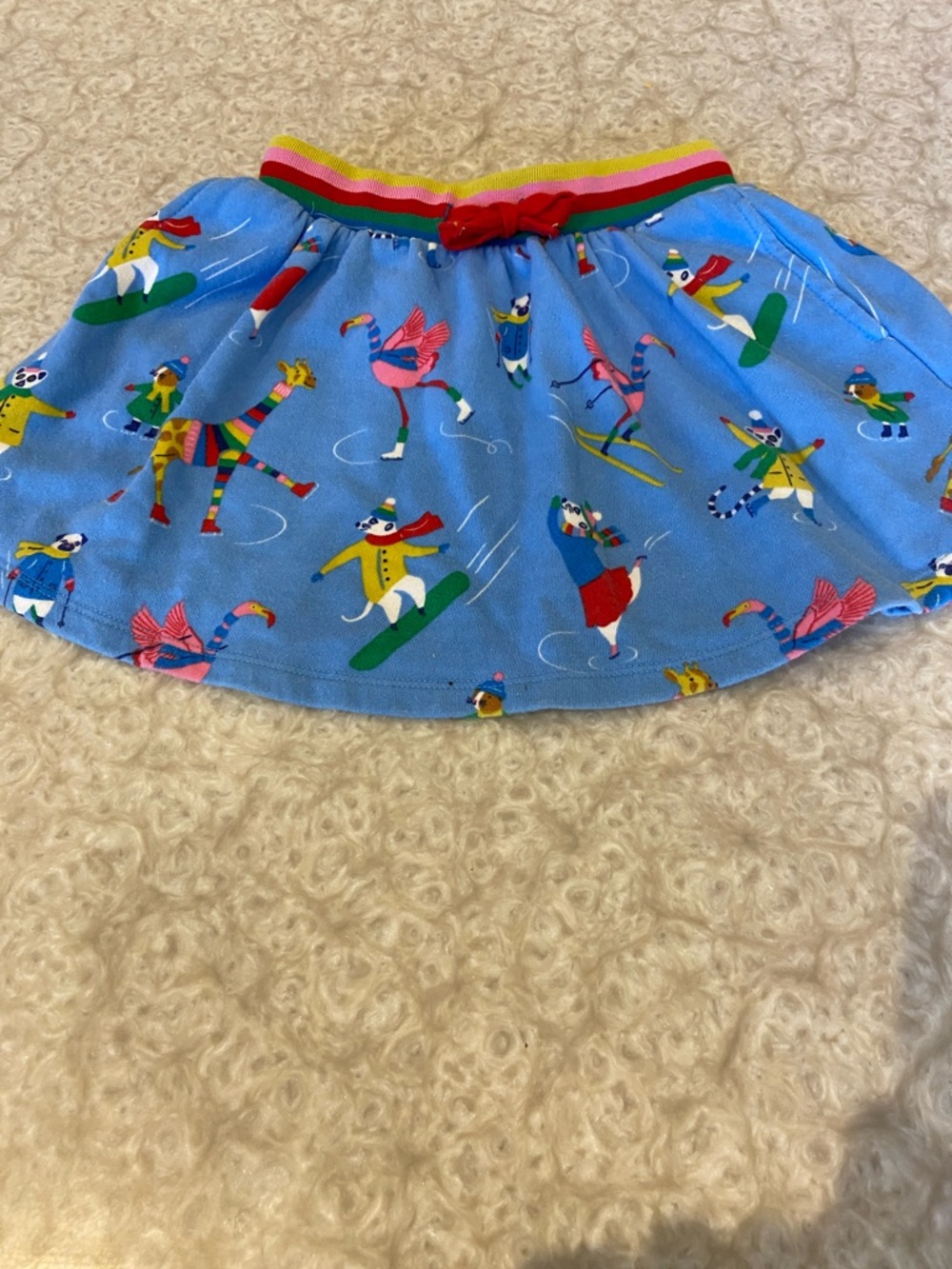 Mini Boden animal skirt